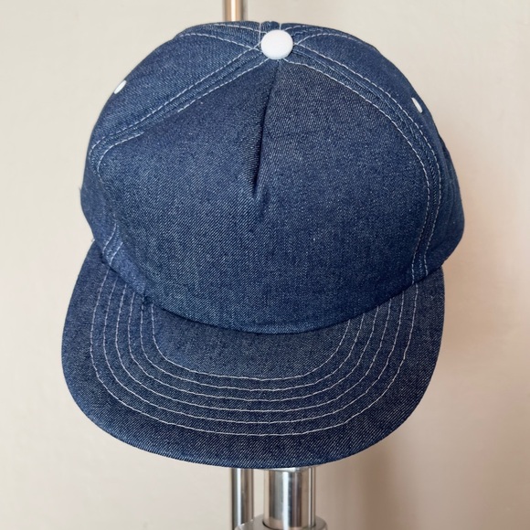 Vintage Denim Trucker Cap - Picture 1 of 7